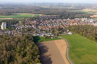 Luftbild von Umkirch im Bundesland Baden-Württemberg, Deutschland