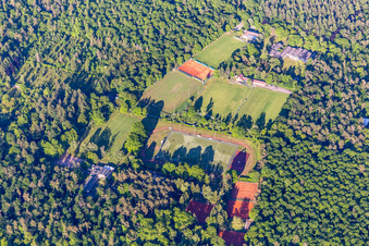 SPVgg Olympia-Hertha im Ortsteil Oststadt in Karlsruhe im Bundesland Baden-Württemberg, Deutschland