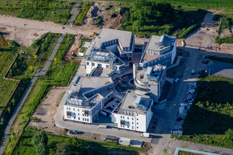 Luftbild von Technologiepark, LTC Linder Technologie Campus im Ortsteil Rintheim in Karlsruhe im Bundesland Baden-Württemberg, Deutschland