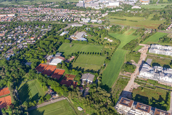 Ski-Club Karlsruhe, SSC Karlsruhe, KSV Clubhaus im Ortsteil Hagsfeld im Bundesland Baden-Württemberg, Deutschland