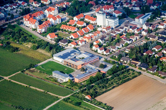 Schulgebäude der Karl-Wendel-Schule Lambsheim in Lambsheim im Bundesland Rheinland-Pfalz, Deutschland