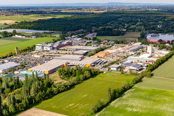 Hornbach Bau- und Gartenmarkt im Ortsteil Dreihof in Bornheim im Bundesland Rheinland-Pfalz, Deutschland