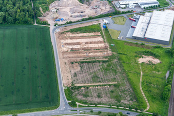 Erschliessung Gewerbegebiet Große Ahlmühle in Rohrbach im Bundesland Rheinland-Pfalz, Deutschland