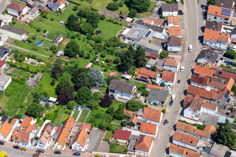 Kandel im Bundesland Rheinland-Pfalz, Deutschland von einer Drohne aus