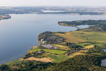 Luftbild von Schausende im Ortsteil Bockholm in Glücksburg im Bundesland Schleswig-Holstein, Deutschland