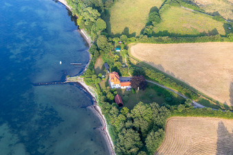 Beim Seemannsgrab im Ortsteil Holnis in Glücksburg im Bundesland Schleswig-Holstein, Deutschland