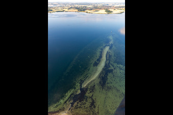 Blick von der Holnis-Spitze nach Broager(DK) in Glücksburg im Bundesland Schleswig-Holstein, Deutschland