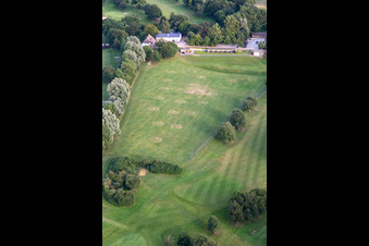 Schrägluftbild von Förde-Golf-Club e.V. Glücksburg im Ortsteil Bockholm im Bundesland Schleswig-Holstein, Deutschland
