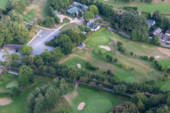 Förde-Golf-Club e.V. Glücksburg im Ortsteil Bockholm im Bundesland Schleswig-Holstein, Deutschland aus der Luft