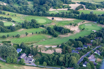 Förde-Golf-Club e.V. Glücksburg im Ortsteil Bockholm im Bundesland Schleswig-Holstein, Deutschland von oben gesehen