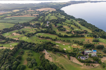 Drohnenbild von Förde-Golf-Club e.V. Glücksburg im Ortsteil Bockholm im Bundesland Schleswig-Holstein, Deutschland