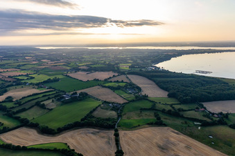 Luftaufnahme von Flensburger Aussenförde im Ortsteil Rüde in Bockholmwik im Bundesland Schleswig-Holstein, Deutschland