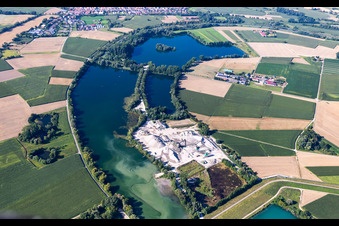 Altrhein in Neupotz im Bundesland Rheinland-Pfalz, Deutschland