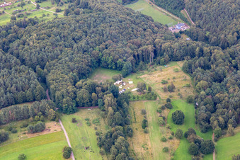 Zeltlager an der Grillhütte am Altenberg in Wernersberg im Bundesland Rheinland-Pfalz, Deutschland