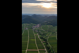 Leinsweiler im Bundesland Rheinland-Pfalz, Deutschland