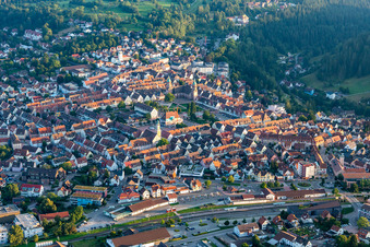 Größter Marktplatz Deutschlands in Freudenstadt im Bundesland Baden-Württemberg