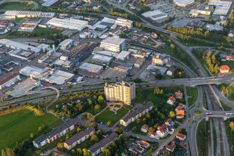 Freudenstadt im Bundesland Baden-Württemberg, Deutschland aus der Luft