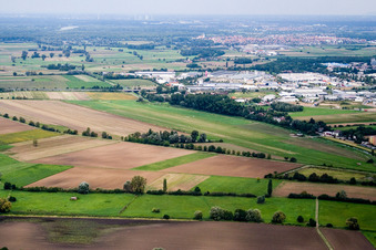 Hockenheim, Flugplatz im Bundesland Baden-Württemberg, Deutschland