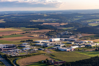 Industriegebiet Albring/Schwarzwaldring: Maschinenfabrik Berthold Hermle AG, RAMPF Production Systems GmbH & Co.KG in Zimmern ob Rottweil im Bundesland Baden-Württemberg, Deutschland