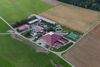 Bösingen im Bundesland Baden-Württemberg, Deutschland aus der Luft