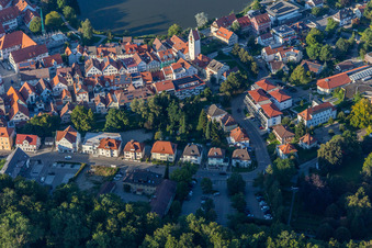 Luftbild von Spital z. Hl. Geist in Bad Waldsee im Bundesland Baden-Württemberg, Deutschland