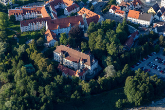 Schloss im Ortsteil Steinach in Bad Waldsee im Bundesland Baden-Württemberg, Deutschland