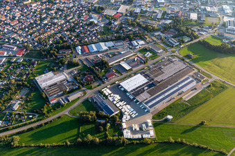 Gebäude des Einrichtungshaus - Möbelmarkt Martin Staud Möbel GmbH in Bad Saulgau im Bundesland Baden-Württemberg, Deutschland
