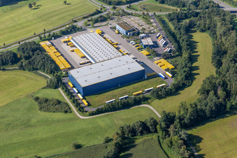 Luftbild von DACHSER SE in Baindt im Bundesland Baden-Württemberg, Deutschland