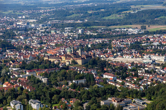 Basilika St. Martin in Weingarten bei Ravensburg im Bundesland Baden-Württemberg, Deutschland