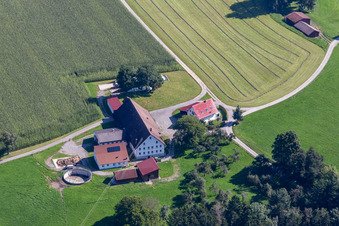 Schafhof im Ortsteil Witschwende in Bergatreute im Bundesland Baden-Württemberg, Deutschland
