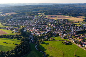 Luftbild von Bingen im Bundesland Baden-Württemberg, Deutschland