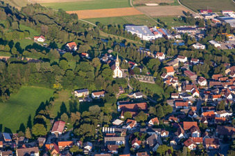 Pfarrkirche St. Lambertus Binzwangen in Ertingen im Bundesland Baden-Württemberg, Deutschland
