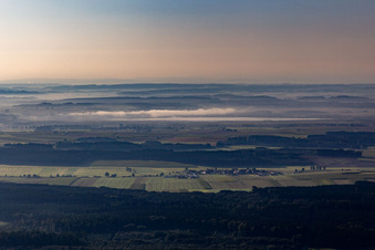 Luftbild von Ortsteil Reutlingendorf in Obermarchtal im Bundesland Baden-Württemberg, Deutschland