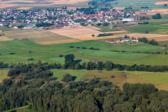 Luftbild von Flugplatz Riedlingen im Bundesland Baden-Württemberg, Deutschland