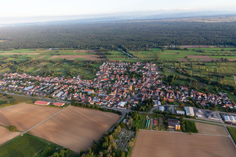 Steinfeld im Bundesland Rheinland-Pfalz, Deutschland vom Flugzeug aus