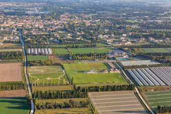 Stade Maillanais in Maillane im Bundesland Bouches-du-Rhône, Frankreich