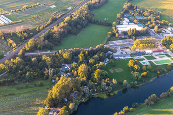 Camping de Besançon in Chalezeule im Bundesland Doubs, Frankreich
