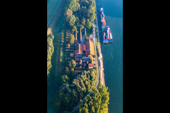 Ziegeleimuseum Sondernheim am Rheinufer in Germersheim im Bundesland Rheinland-Pfalz, Deutschland