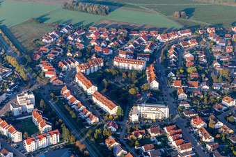 Geschwister-Scholl-Straße in Germersheim im Bundesland Rheinland-Pfalz, Deutschland