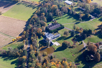 Drohnenbild von Ortsteil Durlach in Karlsruhe im Bundesland Baden-Württemberg, Deutschland