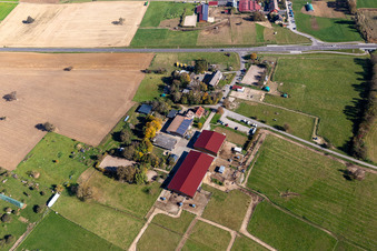 Martinshof-Karlsbad,  Begegnungshof im Steinig im Ortsteil Langensteinbach im Bundesland Baden-Württemberg, Deutschland