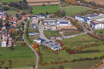 Physik Instrumente (PI) GmbH & Co. KG im Ortsteil Palmbach in Karlsruhe im Bundesland Baden-Württemberg, Deutschland