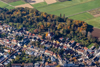 Auferstehungskirche Rüppurr in Karlsruhe im Bundesland Baden-Württemberg, Deutschland