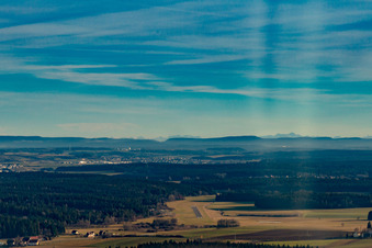 Flugplatz Winzeln-Schramberg in Fluorn-Winzeln im Bundesland Baden-Württemberg, Deutschland