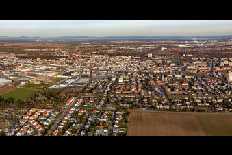 West in Frankenthal im Bundesland Rheinland-Pfalz, Deutschland