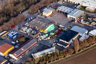 Raab Karcher im Ortsteil Roxheim in Bobenheim-Roxheim im Bundesland Rheinland-Pfalz, Deutschland