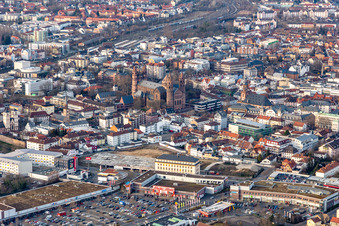 Dom St. Peter in Worms im Bundesland Rheinland-Pfalz, Deutschland