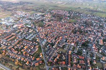 Talweide in Freinsheim im Bundesland Rheinland-Pfalz, Deutschland