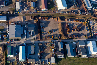 Edenkoben im Bundesland Rheinland-Pfalz, Deutschland aus der Luft betrachtet