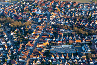 Drohnenaufname von Kuhardt im Bundesland Rheinland-Pfalz, Deutschland